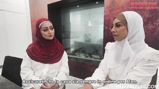 Sasha Pearl e Kira Fox - Due Milf musulmane vogliose 1 Parte Sub ita