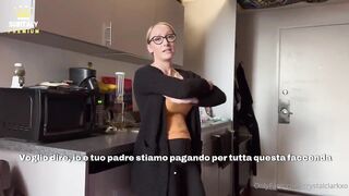 Premium Crystal Clark - Il lungo viaggio in auto con mia madre 3 Parte Sub ita