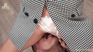 Premium Nicole Doshi - Due cazzi per la giornalista ninfomane Sub ita