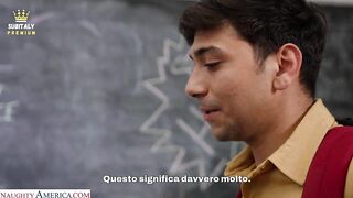 Premium Reagan Foxx - Sborrando in bocca la professoressa più sexy Sub ita