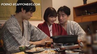 L'Anniversario Alle Terme Finisce in uno Scambio di Coppie Estremo Jav Sub ita