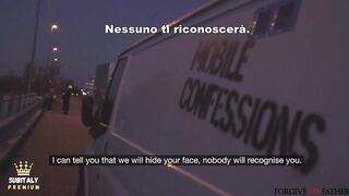 Ragazza Ingenua Convinta a Salire sul Furgone delle Confessioni e Si Fa Scopare Duro Sub ita ViP
