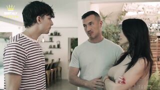 Ivy Ireland - Zia free-use con zio e nipote: DP in famiglia Sub ita